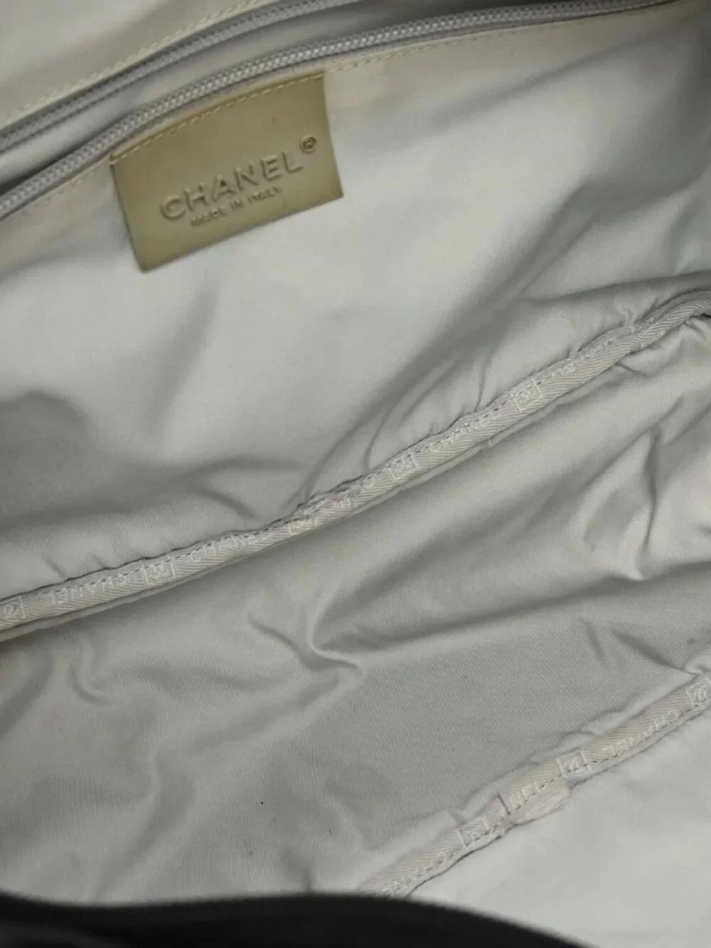 Chanel Black Nylon Sport